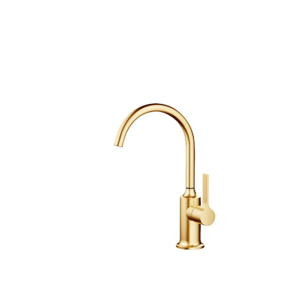 DORNBRACHT Waschtisch-Einhandbatterie ohne Ablaufgarnitur VAIA 33521809 Messing gebürstet (23kt Gold), 33521809-28 Galeriebild 1